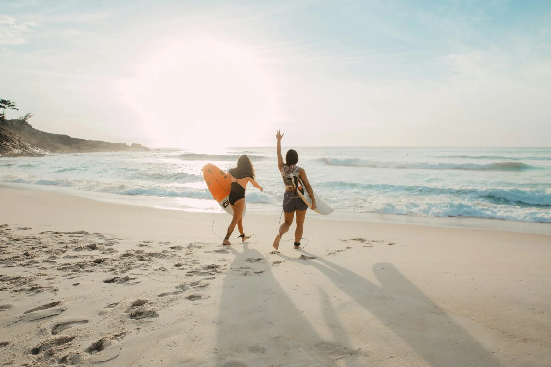 Women by the sea